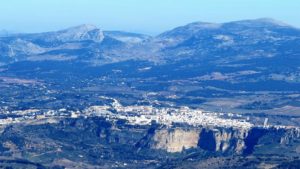 Vista general de Ronda desde el pico Ventana./ Foto J.M.
