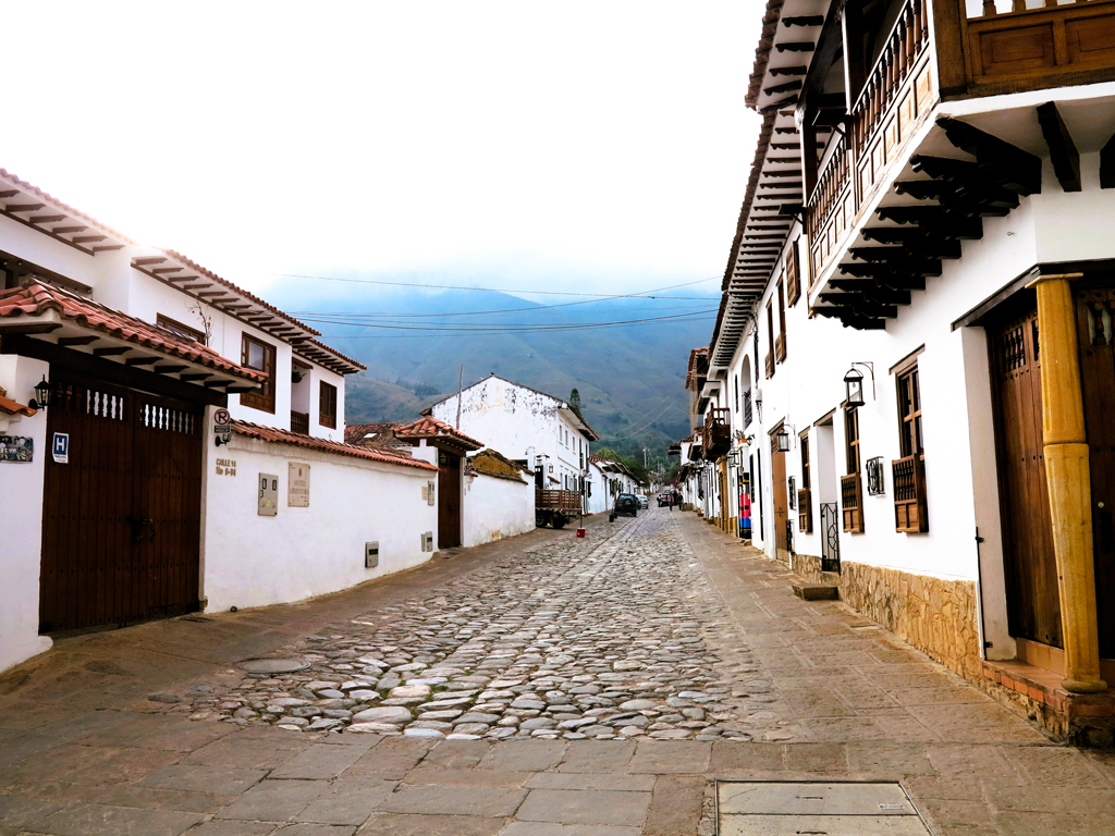 Una calle de la Villa de Leyva./ Foto JM