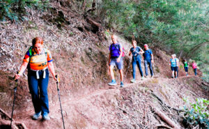 Caminando hacia el extremo norte de Madeira./ Foto JM