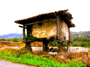 Hórreo abandonado./ Foto JM