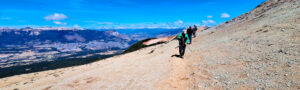 Por la cumbre del Cinchao./ Foto JM