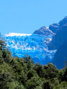 Los glaciares, una constante del viaje./ Foto JM