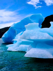 Recuerdo de la visita a un glaciar./ Foto P de D.