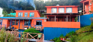El Porvenir, nuestro alojamiento en Caleta Tortel./ Foto PT